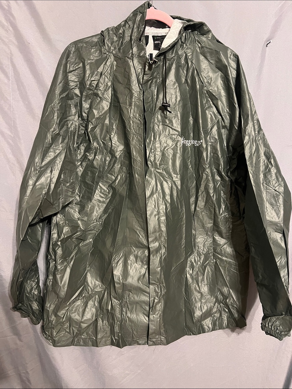 Froggtogg Men's Hooded Rain Jacket - Olive